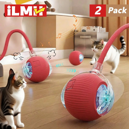 The Growing Mart Interactive Cat Toy – Automatic Rolling Smart Ball for Endless Play