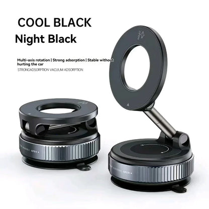 2026 Magnetic vacuum  car phone holder 360 adjustable mount