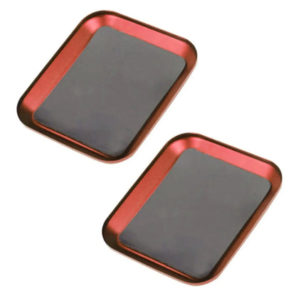 RC Repair Tool Aluminium Alloy Magnetic Screw Tray Plate For Airplane Car Boat Crawler Axial SCX10 D90 D110 Model Repair Tool Co