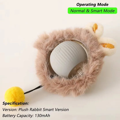 The Growing Mart Interactive Cat Toy – Automatic Rolling Smart Ball for Endless Play