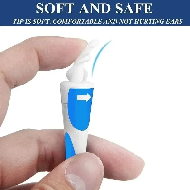 Silicone Ear Wax Remover with 16 Replacement Tips