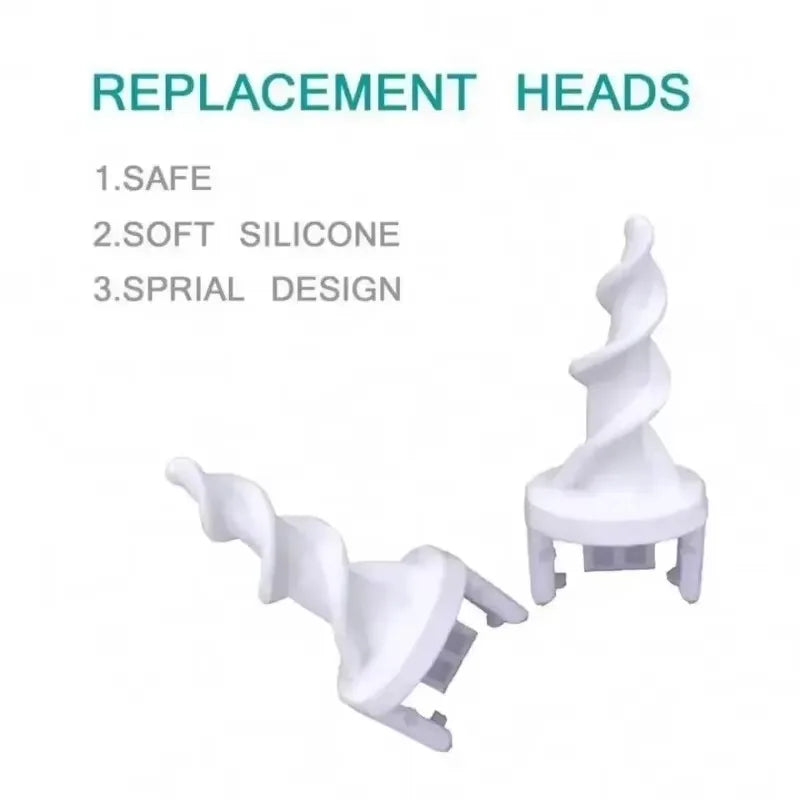 Silicone Ear Wax Remover with 16 Replacement Tips