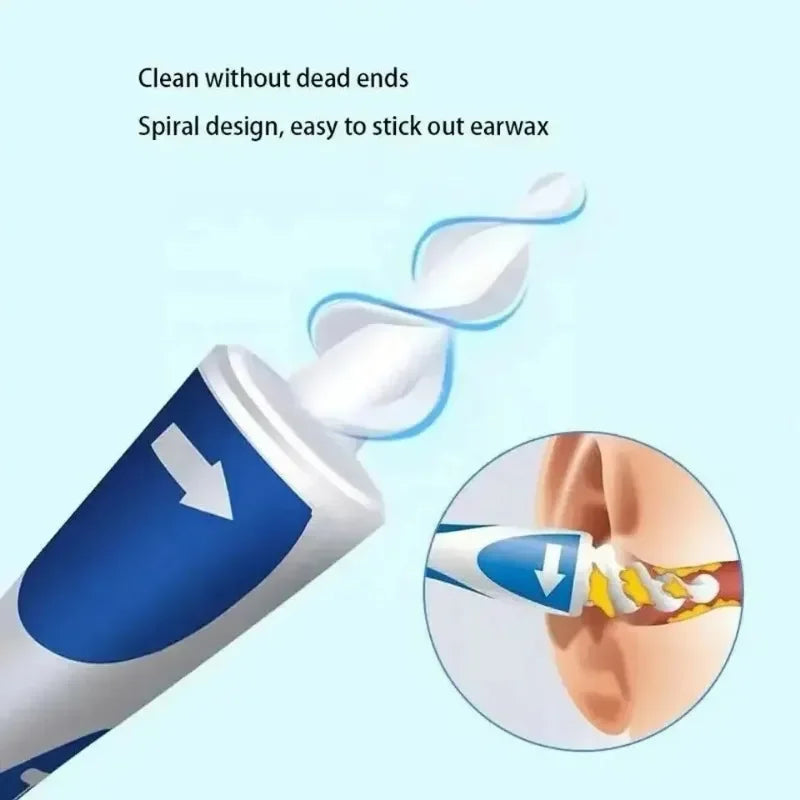 Silicone Ear Wax Remover with 16 Replacement Tips