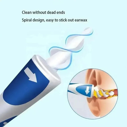 Silicone Ear Wax Remover with 16 Replacement Tips