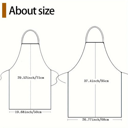 Cute Cat Pattern Polyester Apron