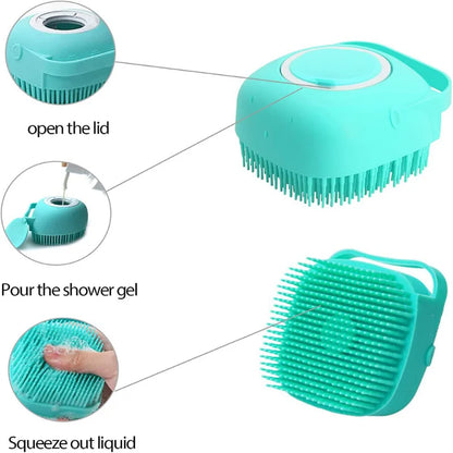 Silicone Pet Bath Brush