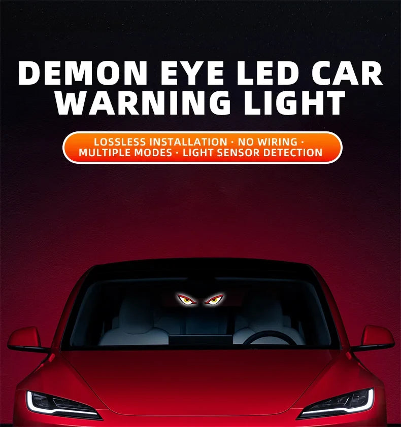 Neon Eye Solar Powered