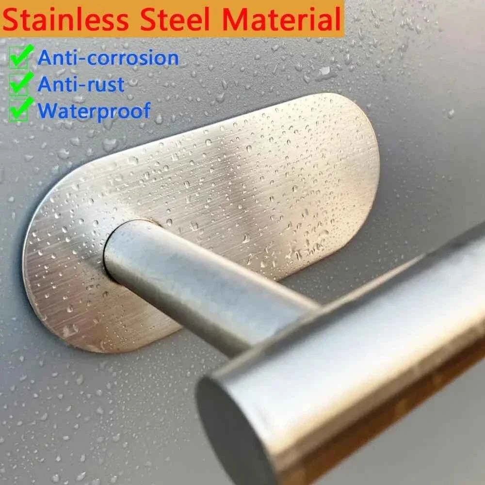 Adhesive Paper Towel Holder for Kitchen & Bathroom Storage