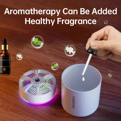 AirMist Mini Humidifier — 180ml USB Aromatherapy Diffuser