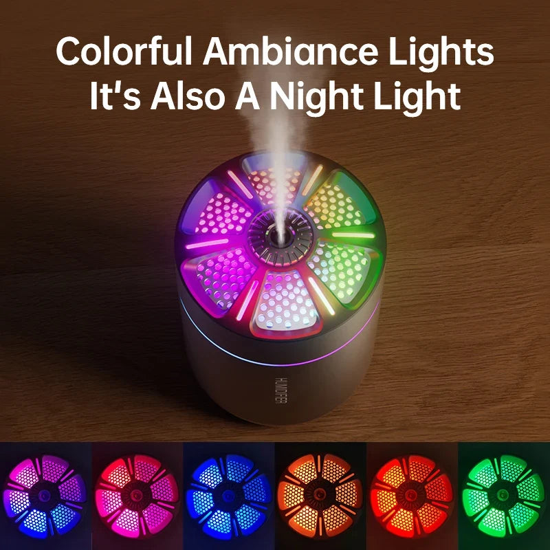 AirMist Mini Humidifier — 180ml USB Aromatherapy Diffuser
