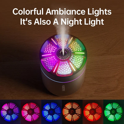 AirMist Mini Humidifier — 180ml USB Aromatherapy Diffuser