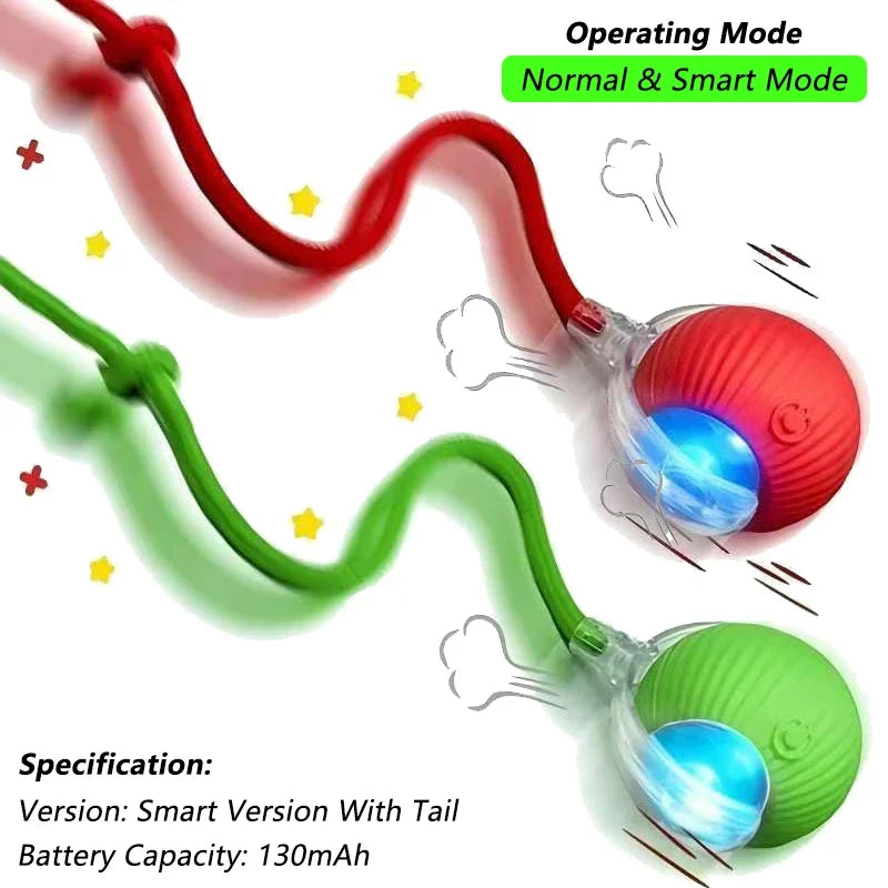 The Growing Mart Interactive Cat Toy – Automatic Rolling Smart Ball for Endless Play