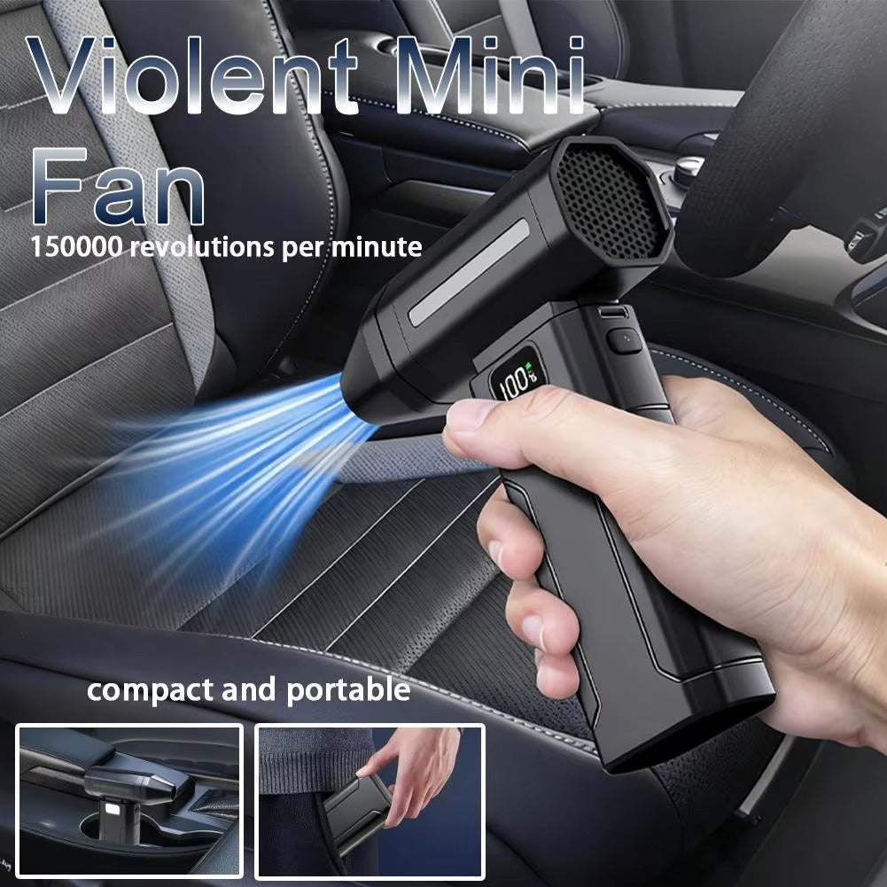 X8 Turbo Jet Fan Blower 150000RPM Portable Electric Air Duster Cleaner