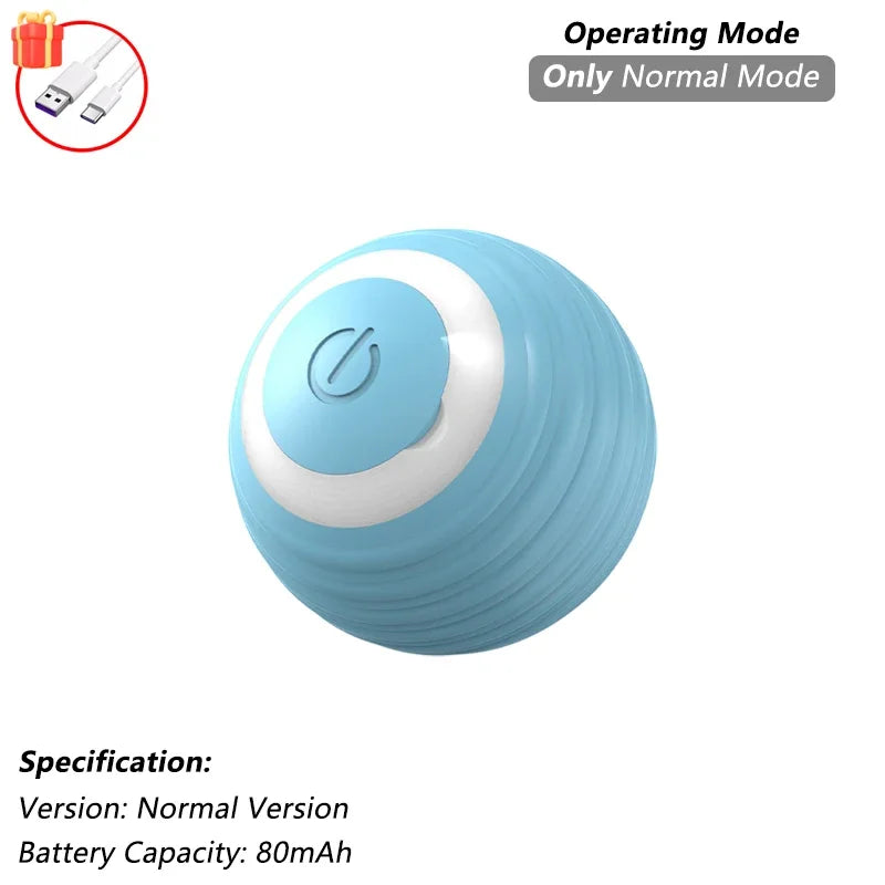 The Growing Mart Interactive Cat Toy – Automatic Rolling Smart Ball for Endless Play