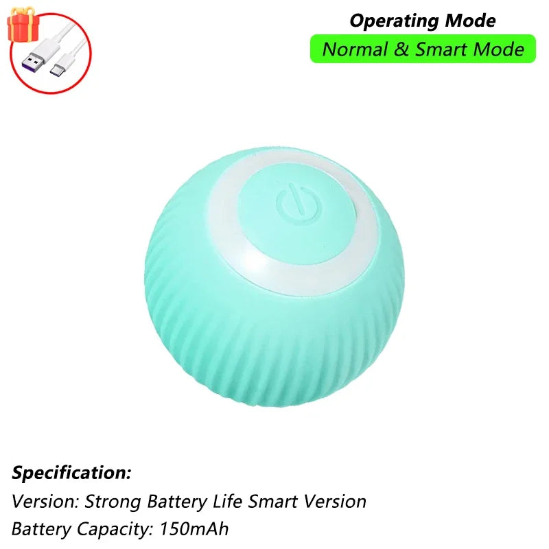 The Growing Mart Interactive Cat Toy – Automatic Rolling Smart Ball for Endless Play