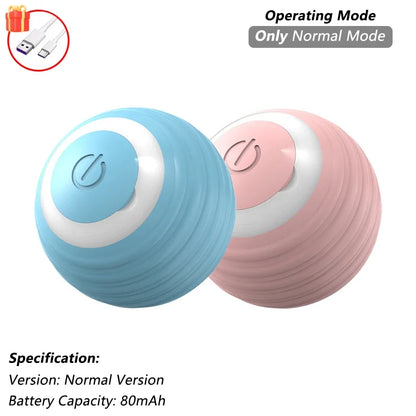 The Growing Mart Interactive Cat Toy – Automatic Rolling Smart Ball for Endless Play